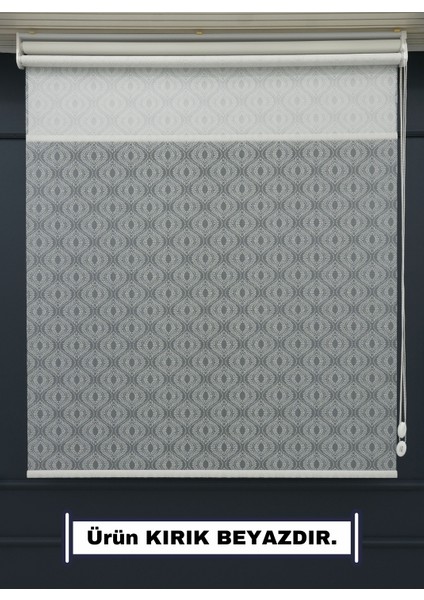 Çift Mekanizmalı Tül+Stor Güneşlik Perde – Çiftli Sistem - 2 Perde Tek Ürün!