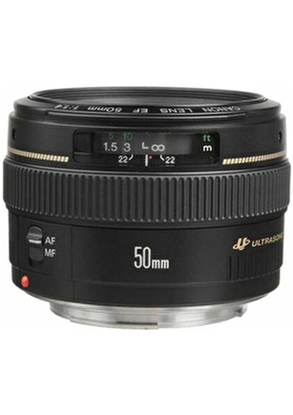 Ef 50MM F/1.4 Usm Lens SLR Uyumluluğu ile 290 g Ağırlığında Yüksek Kaliteli Siyah Lens