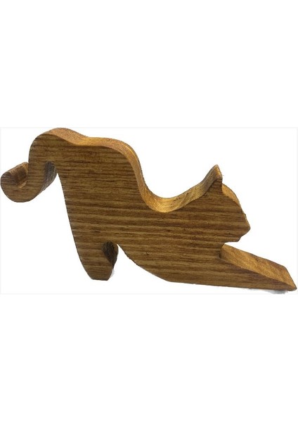 3 Adet Ahşap Kapı Stoperi Kedi Tasarımlı Kapı Tutacağı modelleri