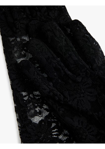 Uzun Dantel Eldiven modelleri