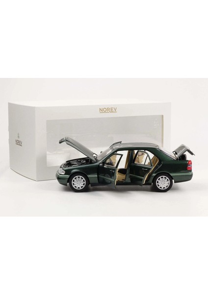 1:18 Norev 1993 Mercedes Benz C Class W202 Vert Malachite fırsatları