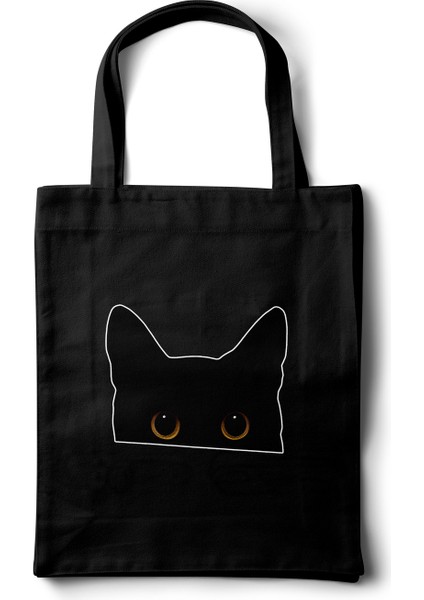 Sanatsal Bez Çanta – Kedi Tasarım - 35X40