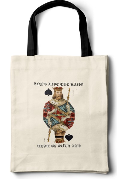 Sanatsal Bez Çanta – Art Nouveau Grimaud Maça Papazı Tasarım - 35X40