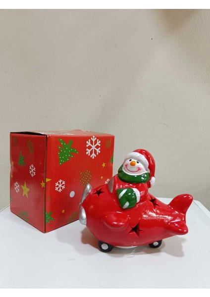 LED Işıklı Yılbaşı Helikopter Figürü, Eğlenceli Ev Dekoru fiyatları