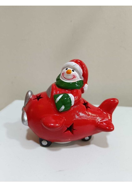 LED Işıklı Yılbaşı Helikopter Figürü, Eğlenceli Ev Dekoru modelleri