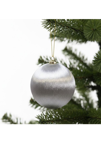 Gri Ipek Top, 10 Cm, Şık ve Kaliteli Ev Dekorasyonu Ürünü