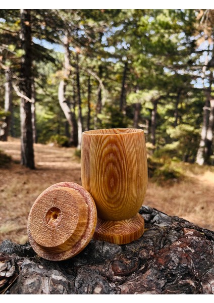 Çıra Bardağı Özel Yapım Üst Kalite Bol Reçineli Çıradan