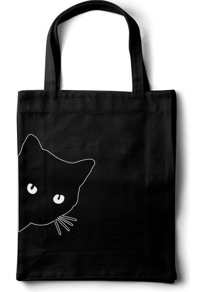 Sanatsal Bez Çanta – Kedi Tasarım - 35X40