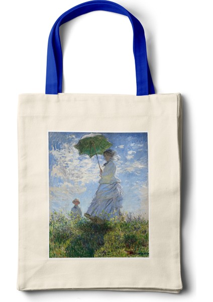 Sanatsal Bez Çanta – Claude Monet Tasarım - 35X40