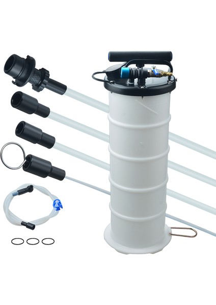 6,5 Litre Havalı/manuel Karterden Yağ Emme ve Vakumlama Pompası