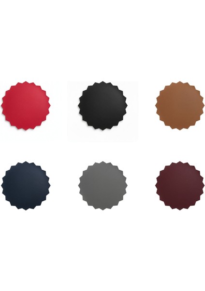 2 Adet Deri Amerikan Servis-Kolay Silinebilir SUPLA-33X33 Cm-Gülün Dikeni Desen fiyatları