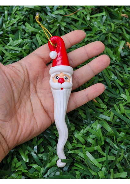Kırmızı Beyaz Noel Baba Ağaç Süsü 14 Cm, 3'lü Paket, Yılbaşı Dekorasyonu fiyatları