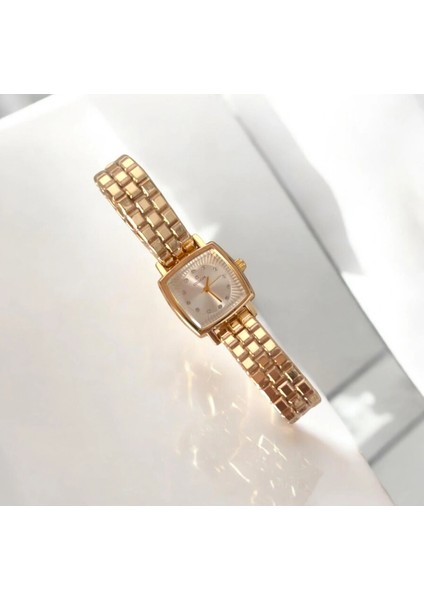 Vintage Taşlı Kare Model Kadın Kolsaati fiyatları