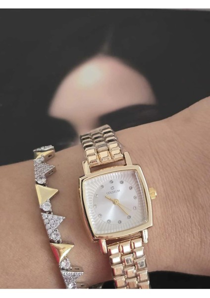 Vintage Taşlı Kare Model Kadın Kolsaati modelleri