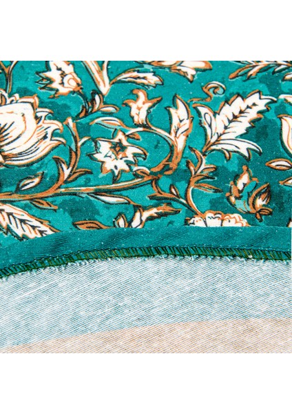 Soft Pine Yuvarlak Masa Örtüsü - Yeşil - 150X150 cm fırsatları