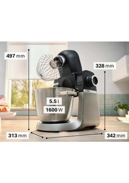 MUMS6ZS17 Mum Serie 6 Tartılı Jar Blender Mutfak Makinesi+Hassas Mutfak Tartısı Hediye fırsatları