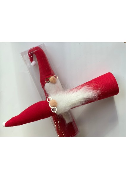 Kırmızı Noel Baba Dekoratif Biblo, Lüks Hediyelik Kutulu, Sevimli ve Büyük modelleri