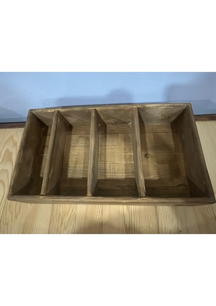 Ahşap Çok Amaçlı Kutu, Organizer, Makyaj Kutusu, Yağdanlık, Banyo Organizer