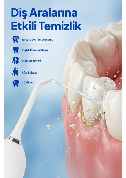 Probiwash Go 2in1 Elektrikli Diş Fırçası-Ağız Duşu/ikisi Bir Teknoloji