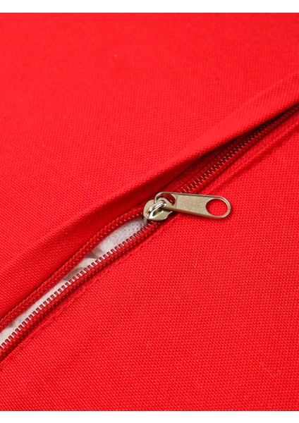 Yılbaşı Temalı Noel Yazılı Punch Kırlent Kılıfı, Beyaz indirimleri