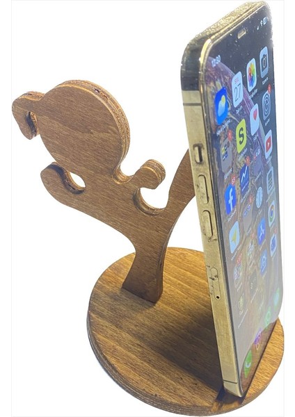 Karateci Kız Ahşap Telefon Standı Telefon Tutucu fiyatları