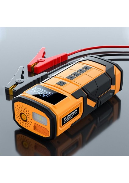 Taşınabilir Akllı Akü Takviye Cihazı Powerbank (8000MAH) Hava Pompası Reflektör modelleri