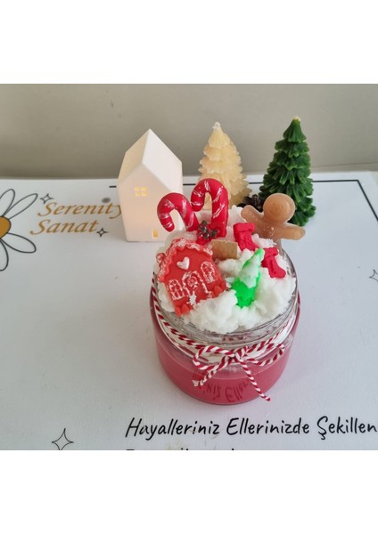 Yılbaşı Kavanoz Mum