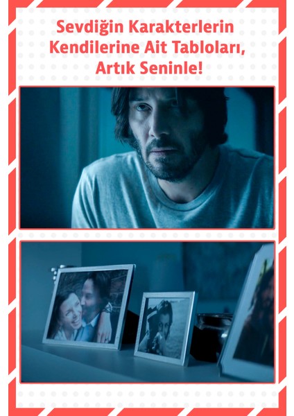 John Wick & Helen Ahşap Çerçeveli Duvar Tablosu – 13X18 fiyatları