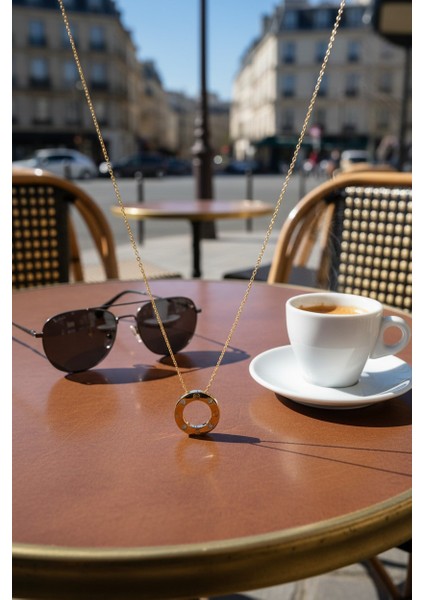 Vidalı Yuvarlak 14 Ayar Altın Kolye fiyatları