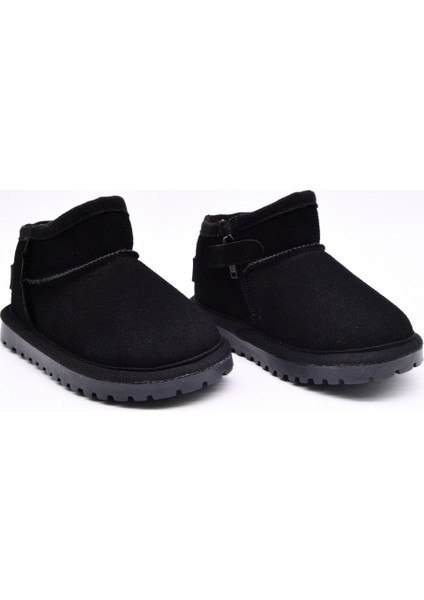 Kugga Kız ve Erkek Çocuk Içi Kürklü Siyah Renk Bot indirimleri