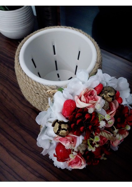 Dekoratif Saklama Kutusu Saksı Vazo Yılbaşı Hediyelik modelleri