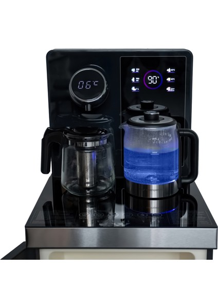 Akıllı Su Sebili Gizli Damacanalı Sıcak Soğuk Ilık Su Çay Kahve Makinesi Dokunmatik Ekran indirimleri
