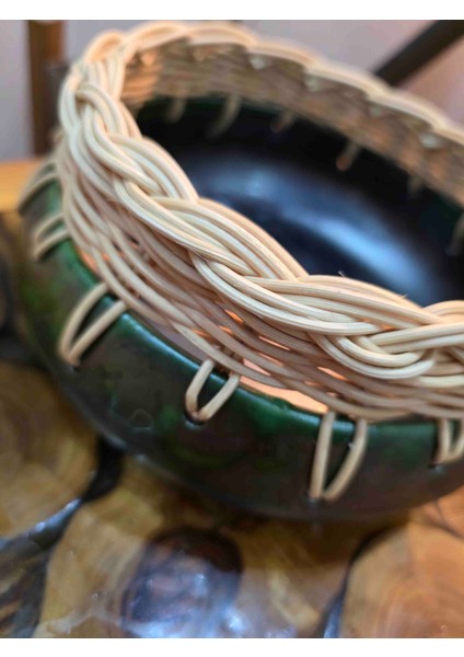 Bambu Ip Örgülü Dekoratif Seramik Objeler fiyatları