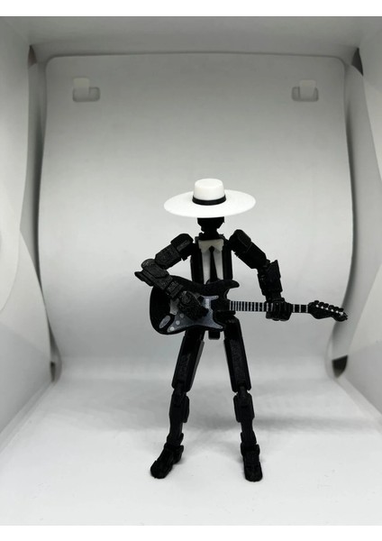 Dummy 13 Sokak Sanatçısı - Tüm Eklemleri Hareketli Aksiyon Figürü (3ADET Gitar Hediye)