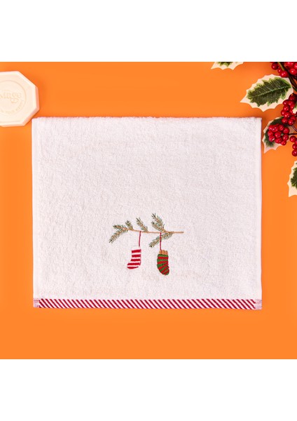 Soft Sock El Havlusu - Ekru - 30X50 cm