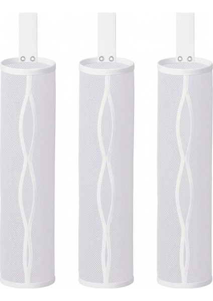 3 Adet Dolap Içi Asılabilir File Çamaşır Filesi – Pratik ve Düzenli Saklama Çözümü