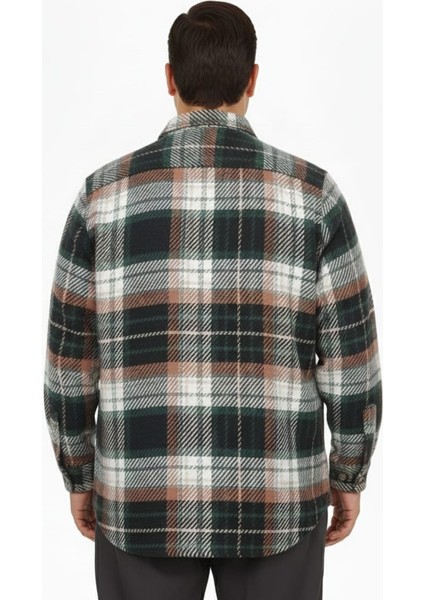 Büyük Beden Gömlek Tek Cep Oduncu 25394 Nefti fırsatları