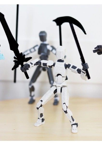 Beyaz DUMMY13 - Tüm Eklemleri Hareketli Aksiyon Figür fiyatları