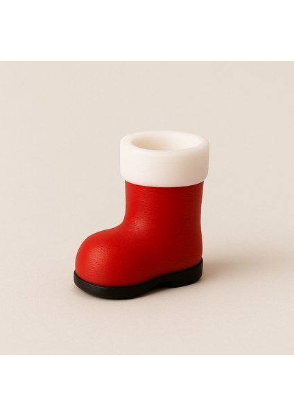 3D Baskı Noel Hediye Seti ve Mini Figür Sepeti, Yılbaşı Temalı Eğlenceli Tasarım