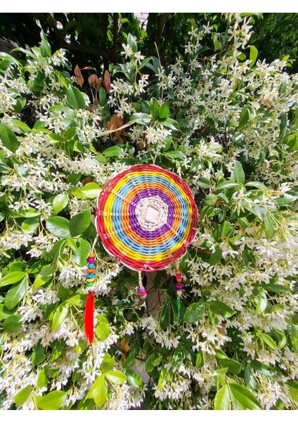 Rattan Hasır Karışık Renklerde Düş Kapanı fırsatları