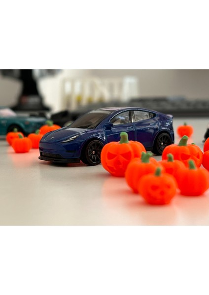 Mini Dekoratif Balkabağı Seti – 10’lu | 1.5 cm | Halloween & Sonbahar Temalı Süs modelleri