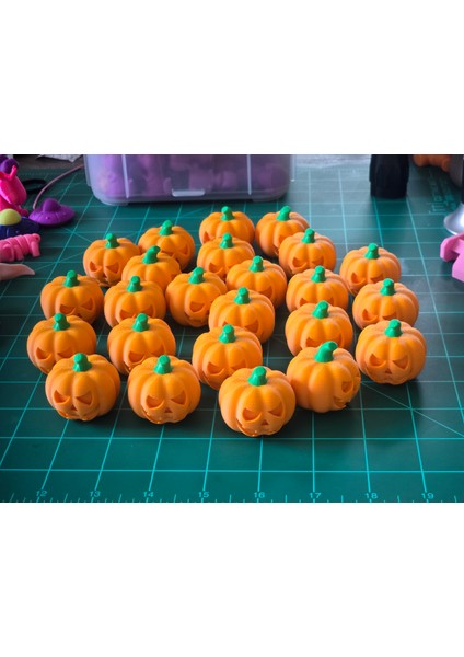 Mini Dekoratif Balkabağı Seti – 10’lu | 1.5 cm | Halloween & Sonbahar Temalı Süs fırsatları