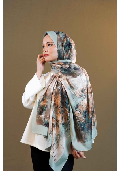 FLOOR İPEK ŞAL YENİ DESEN-1