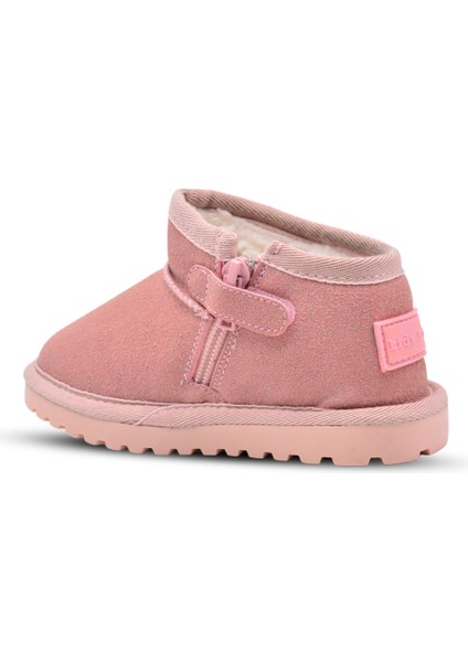 Kugga Kız Çocuk Içi Kürklü Pembe Renk Bot modelleri