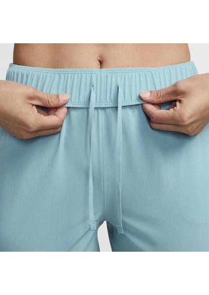 Dri Fit Fast Mid Rise 7/8 Length Running Pant Kadın Reflektörlü Koşu Antrenman Eşofman Altı Açık Mavi modelleri