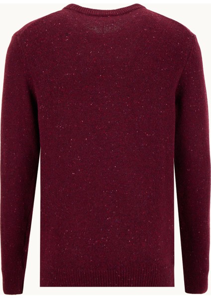 Mor Erkek Yuvarlak Yaka Regular Fit Kırçıllı Kazak 261 Lcm 241019 Jos Mürdüm fiyatları