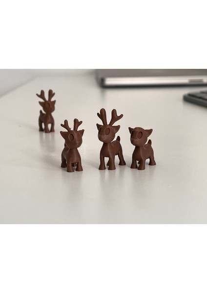 Mini Geyik Dekoru – 10’lu Set | 3 cm | Boynuzlu / Boynuzsuz / Karışık Seçenek fiyatları