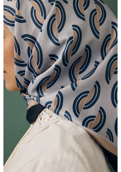 Twill Ipek Eşarp Aura Bej modelleri