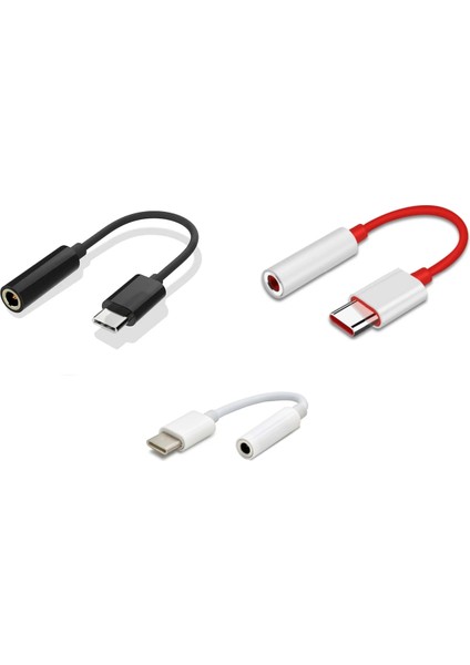 Type C Kulaklık Dönüştürücü Type-C To 3.5mm Jack Çevirici Aux