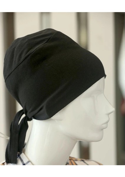 Bağlamalı Tesettür Bone - Bağlamalı Bandana 5 Adet